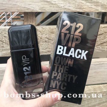CAROLINA HERRERA 212 VIP MEN BLACK ( Каролина Эрерра 212 Вип блек )Парфюмированная вода 100 ml 28721 фото