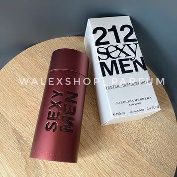 Парфуми Чоловічі Carolina Herrera 212 Sexy Men (Tester) 100 ml Кароліна Ерера 212 Сексі Мен (Тестер) 100 мл 55317 фото