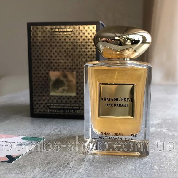 Парфюм Armani Prive Rose d'Arabie 100мл. Армани Прайв Роуз Арабия с блестками 28734 фото