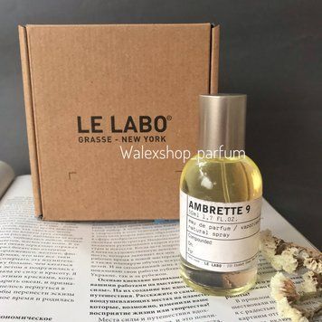 Духи Унісекс Le Labo Ambrette 9 (Original Pack) 50 ml Ле Лабо Амбретте 9 (Оригінальна Упаковка) 50 мл 29320 фото