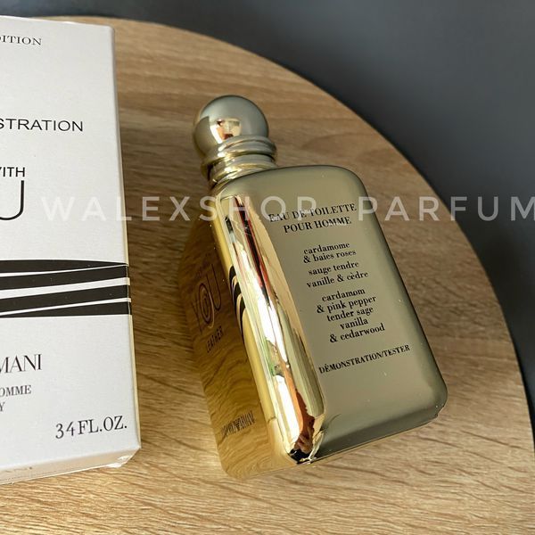 Парфуми Чоловічі Emporio Armani Stronger With You Leather (Tester) 100 ml Емпоріо Армані Стронг Віз Ю Лезе (Тестер) 55325 фото