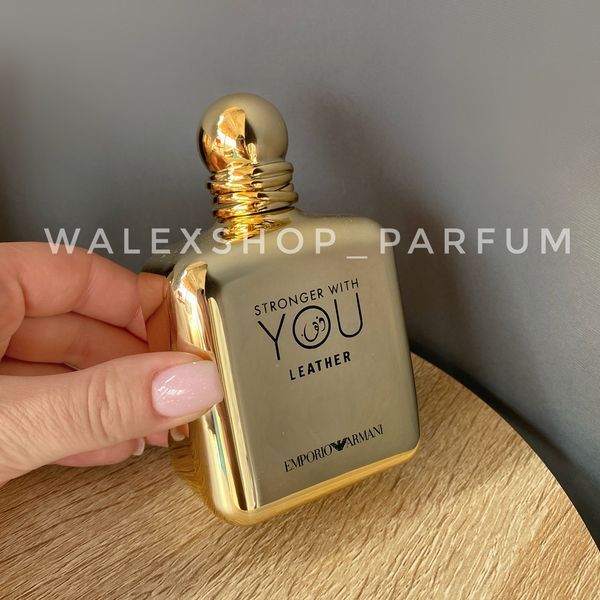 Парфюм Мужской Emporio Armani Stronger With You Leather (Тестер) 100 ml Эмпорио Армани Стронг Виз Ю Лезе (Тестер) 100 мл 55677 фото