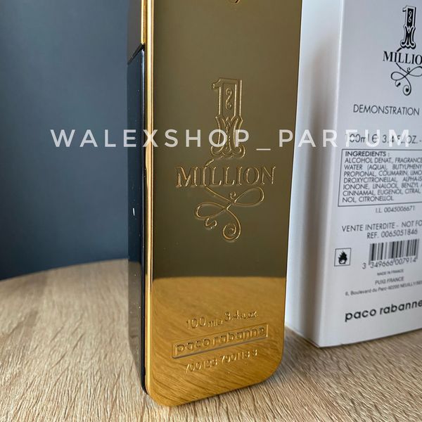 Духи Мужские Paco Rabanne 1 million (Тестер) 100 ml Пако Рабане 1 Миллион (Тестер) 100 мл 55380 фото