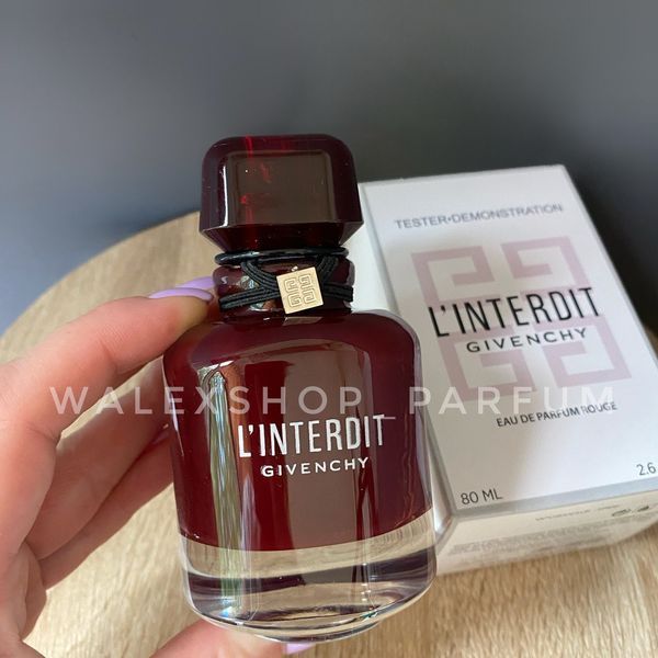 Женские духи Givenchy L'Interdit Rouge (Tester) 80 ml Живанши Интердет Руж (Тестер) 80 мл 55230 фото