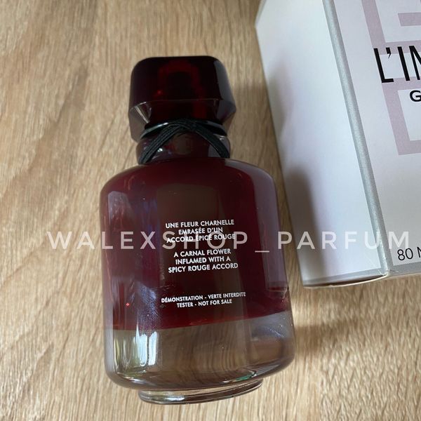 Женские духи Givenchy L'Interdit Rouge (Tester) 80 ml Живанши Интердет Руж (Тестер) 80 мл 55230 фото