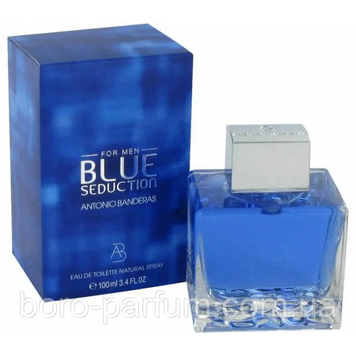 Чоловіча туалетна вода Antonio Banderas Blue Seduction 100 мл 29984 фото