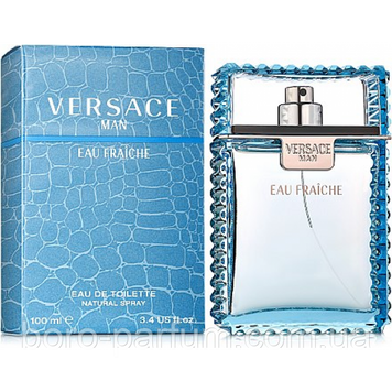 Чоловіча туалетна вода Versace Man Eau Fraiche 100 мл 29758 фото