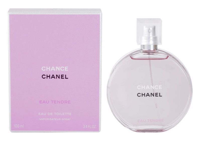 Chanel Chance Eau Tendre Туалетна вода 100 ml Духи Шанель Шанс Тандр Рожевий 100 мл 28594 фото