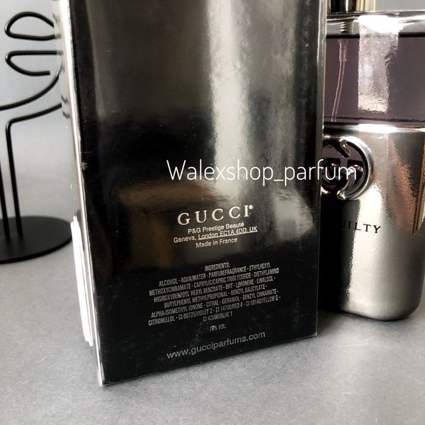 Чоловічі Парфуми Gucci Guilty Pour Homme (Original Pack) 90 ml Гуччі Гілті Пур Хоум (Оригінальна Упаковка) 90 мл 29332 фото
