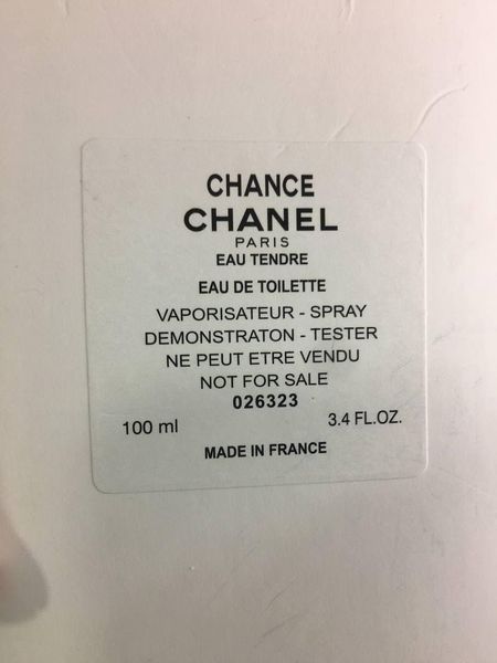 Chanel Chance Eau Tendre Туалетна вода 100 млл. Шанель Шанс Тендер Оригінал. Тестер 31226 фото