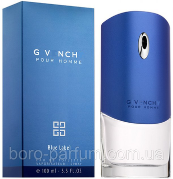 Мужская туалетная вода GVNCHe Blue Label 100 мл 29865 фото