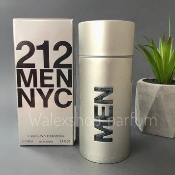 Духи Чоловічі Carolina Herrera 212 Men NYC (Original Pack) 100 ml Кароліна Ерера 212 Мен Нью Йорк 29337 фото