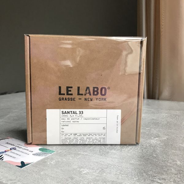 Парфюм унисекс Le Labo Santal 33 - Ле Лабо Сандал 33 28773 фото